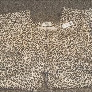 Hollister Leopard Print Pants